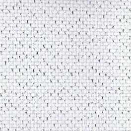 964-54-4254-117 Metallic AIDA 54/10cm (14 ct) bílá-stříbrná - arch 342 x 54 cm