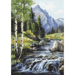 Z 10453 Cross stitch kit - Mountain view