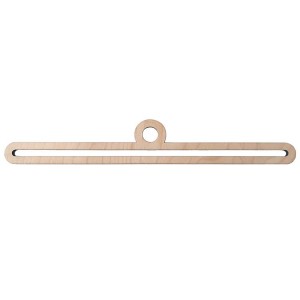 921-10 Wooden hanger 30cm circle