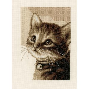 VPN-0158081 Cross stitch kit - Kitten