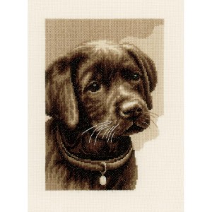 VPN-0158080 Cross stitch kit - Puppy