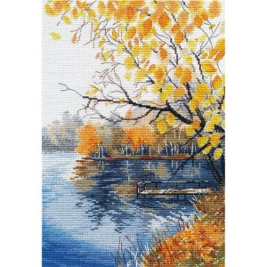 OV 1372 Cross stitch kit - Golden autumn
